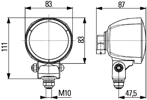 HELLA, Projecteur de travail