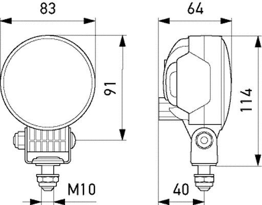 HELLA, Projecteur de travail