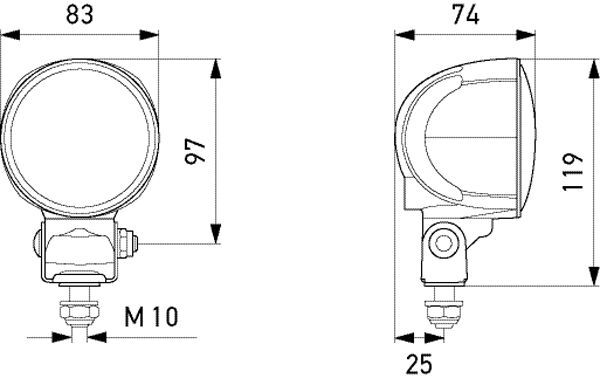 HELLA, Projecteur de travail