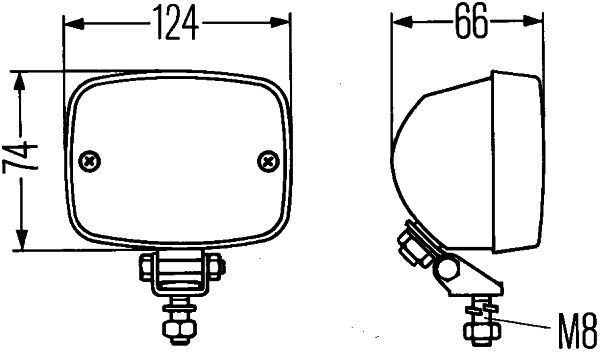 HELLA, Projecteur de travail