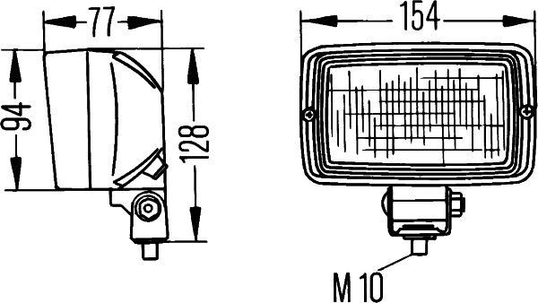 HELLA, Projecteur de travail