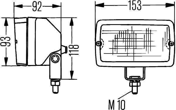 HELLA, Projecteur de travail