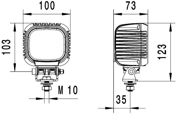 HELLA, Projecteur de travail