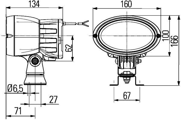 HELLA, Projecteur de travail