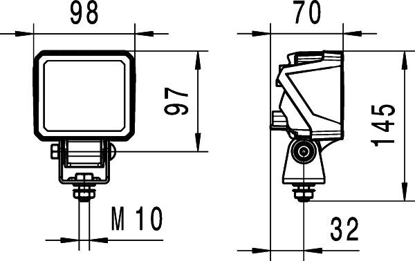 HELLA, Projecteur de travail