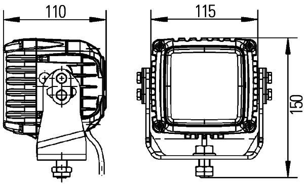 HELLA, Projecteur de travail