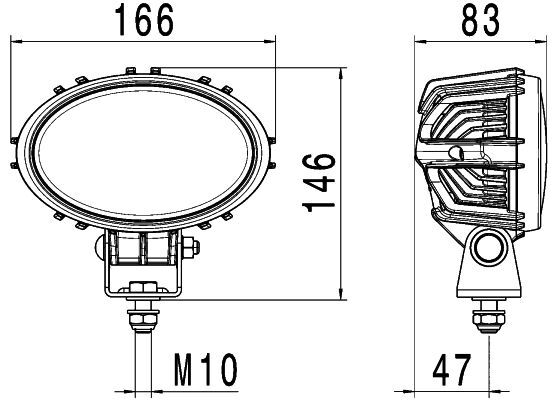 HELLA, Projecteur de travail