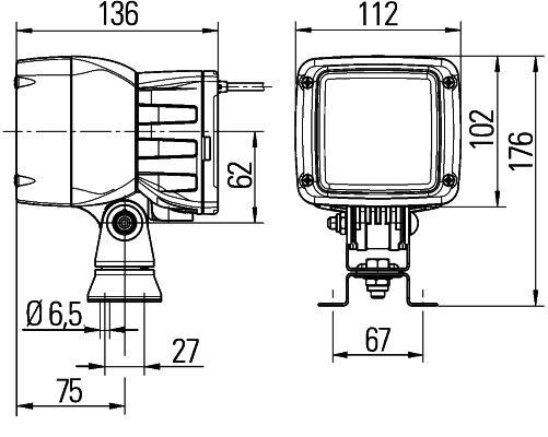 HELLA, Projecteur de travail