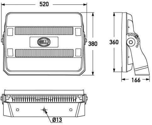 HELLA, Projecteur de travail