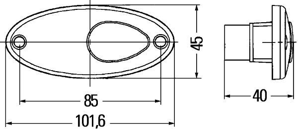 HELLA, Feu clignotant supplémentaire