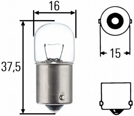 HELLA, Ampoule, feu clignotant