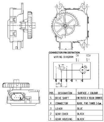 MAHLE, Élément d'ajustage, clapet de mélange