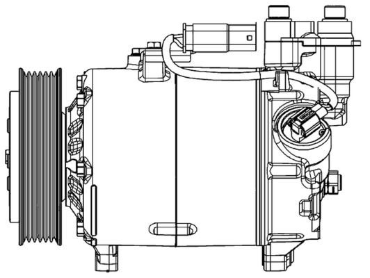 MAHLE, Compresseur, climatisation