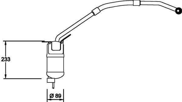 MAHLE, Filtre déshydratant, climatisation