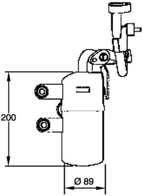 MAHLE, Filtre déshydratant, climatisation