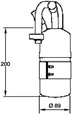 MAHLE, Filtre déshydratant, climatisation