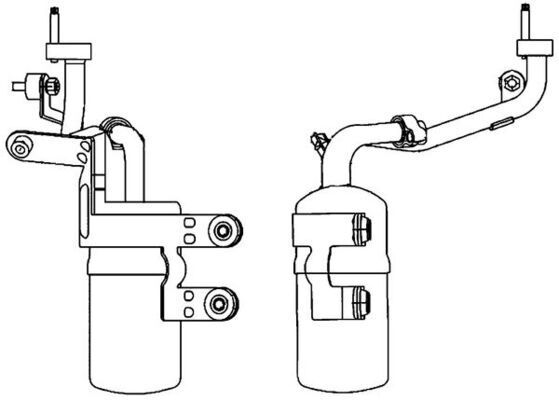 MAHLE, Filtre déshydratant, climatisation