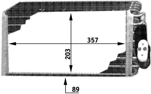 MAHLE, Évaporateur climatisation