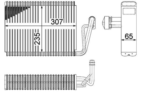 MAHLE, Évaporateur climatisation