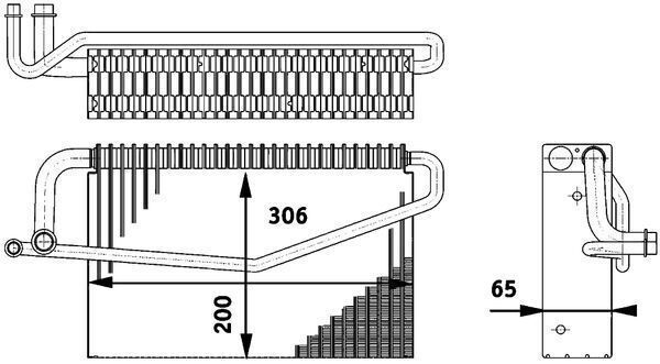 MAHLE, Évaporateur climatisation