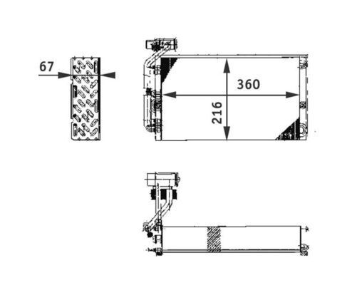 MAHLE, Évaporateur climatisation