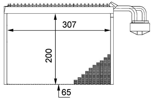 MAHLE, Évaporateur climatisation