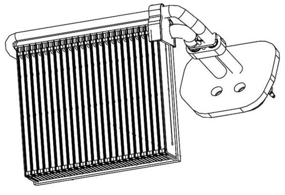 MAHLE, Évaporateur climatisation