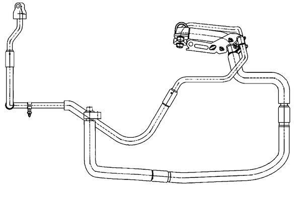 MAHLE, Conduite à haute/basse pression, climatisation