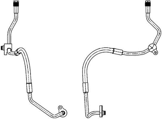 MAHLE, Conduite à haute pression, climatisation