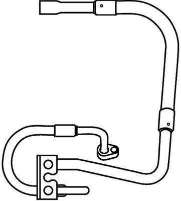 MAHLE, Conduite à haute/basse pression, climatisation