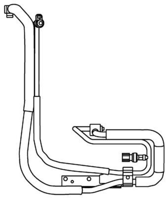 MAHLE, Conduite à haute/basse pression, climatisation