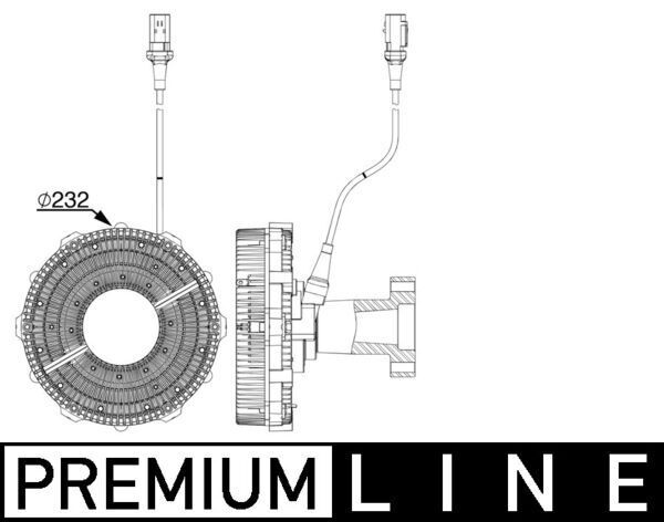 MAHLE, Embrayage, ventilateur de radiateur