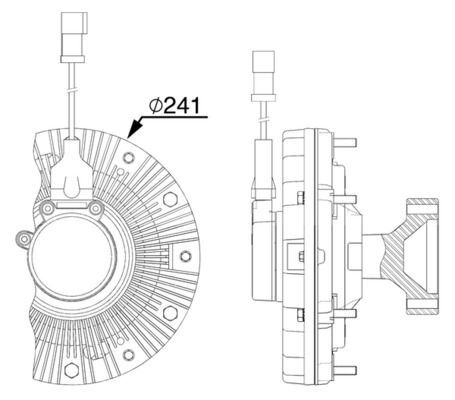 MAHLE, Embrayage, ventilateur de radiateur