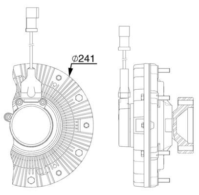 MAHLE, Embrayage, ventilateur de radiateur