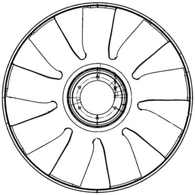 MAHLE, Roue du souffleur, refroidissementdu moteur