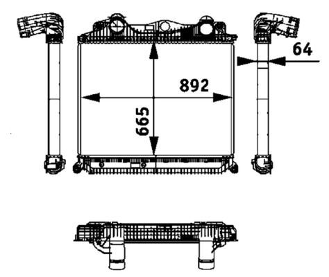 MAHLE, Intercooler, échangeur