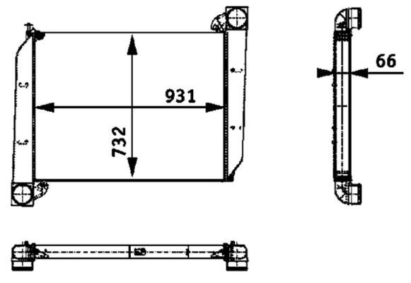 MAHLE, Intercooler, échangeur