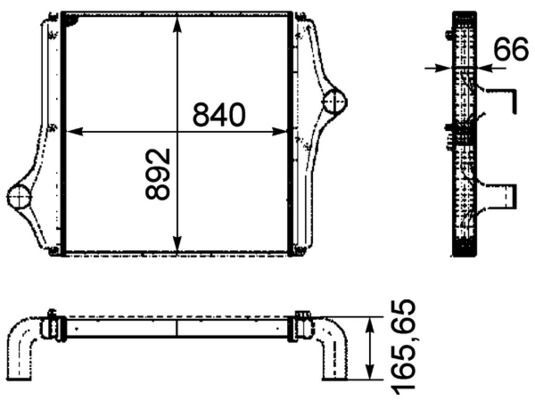 MAHLE, Intercooler, échangeur