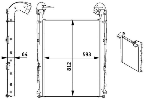 MAHLE, Intercooler, échangeur