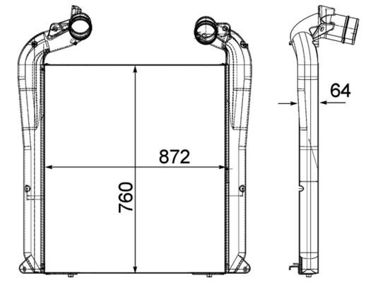 MAHLE, Intercooler, échangeur