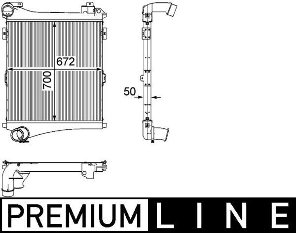 MAHLE, Intercooler, échangeur