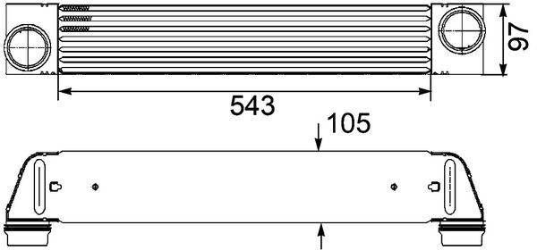 MAHLE, Intercooler, échangeur