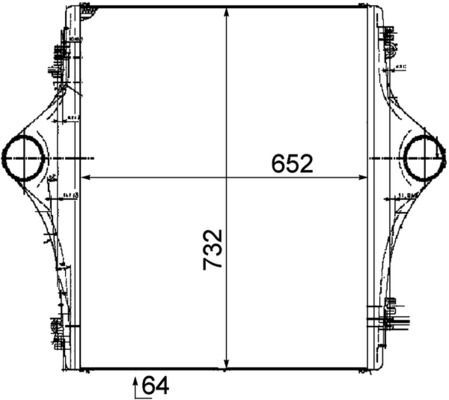 MAHLE, Intercooler, échangeur