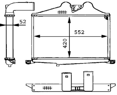 MAHLE, Intercooler, échangeur