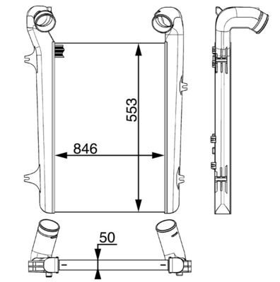 MAHLE, Intercooler, échangeur