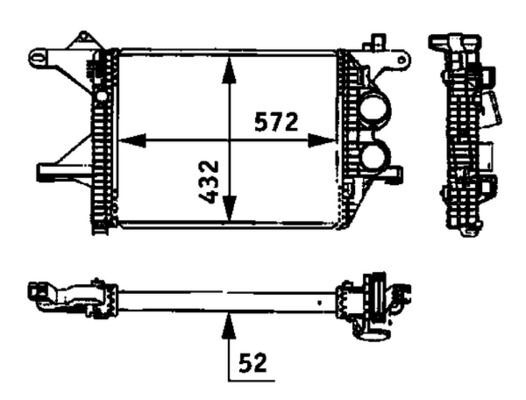 MAHLE, Intercooler, échangeur