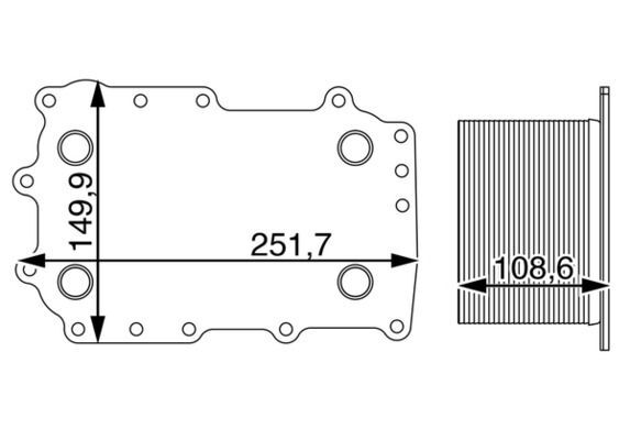 MAHLE, Radiateur d'huile