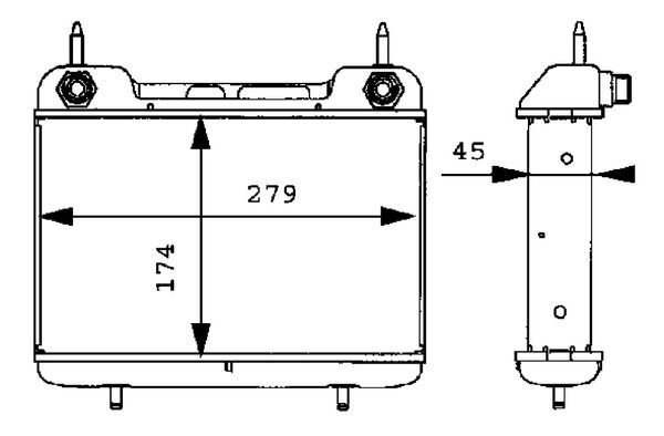 MAHLE, Radiateur d'huile