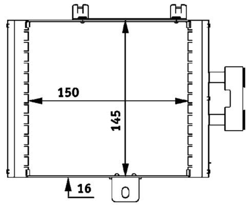 MAHLE, Radiateur d'huile