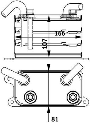 MAHLE, Radiateur d'huile